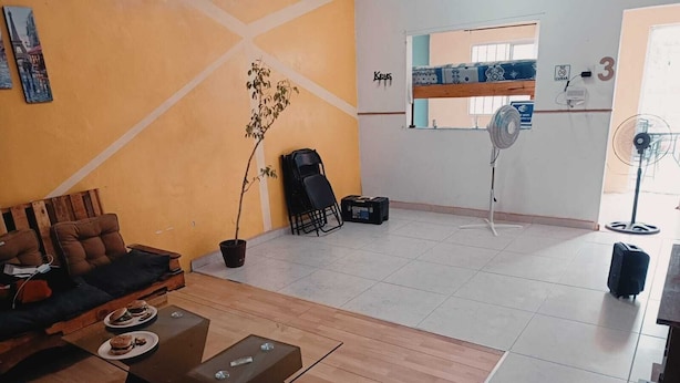 Living area - El Costeñito Hostal - Hostel (Veracruz)