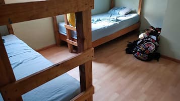 Quadruple Room, Shared Bathroom | Free WiFi, bed sheets