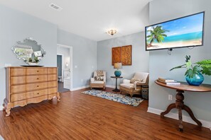 House, Multiple Beds (Ooh La La - 4555 Grand Key Loop East) | Living room | TV