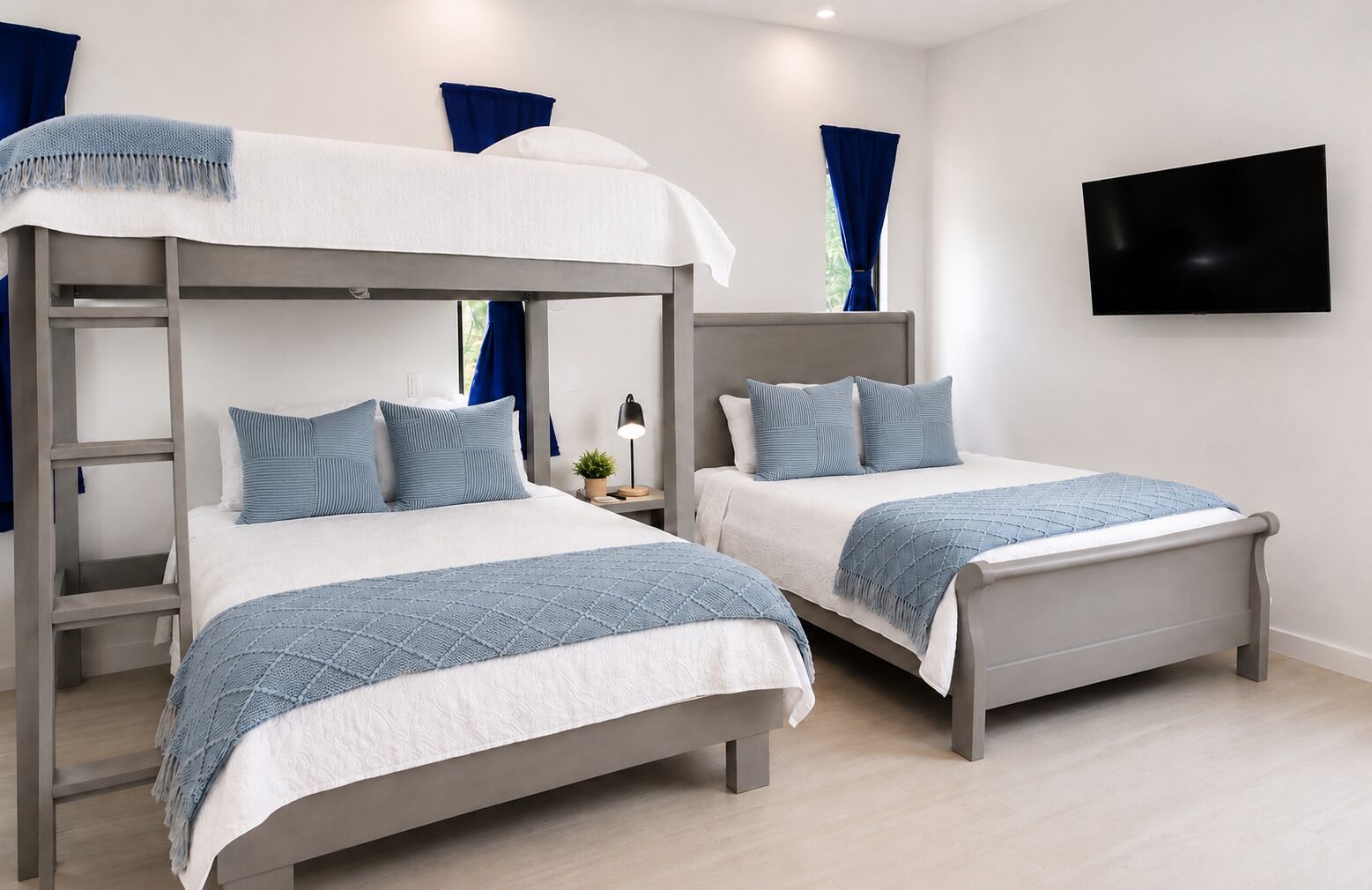 5 bedrooms, in-room safe, iron/ironing board, free WiFi