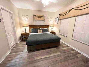 4 dormitorios, tabla de planchar con plancha, wifi gratis y ropa de cama
