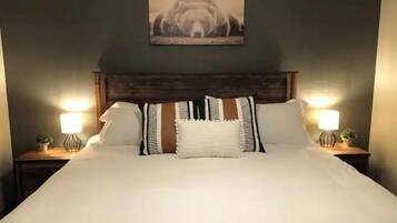 6 quartos, camas com colchões de espuma com sistema de memória