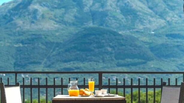 Outdoor dining - Holiday home Mary with private pool (Zagvozd)