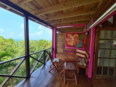 HIBISCUS COTTAGE Almost Paradise - 1 bed Caribbean Hideaway