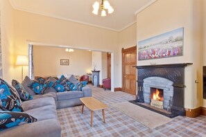 Fireplace - Large Lake District House in popular village with gorgeous lake views (Coniston)