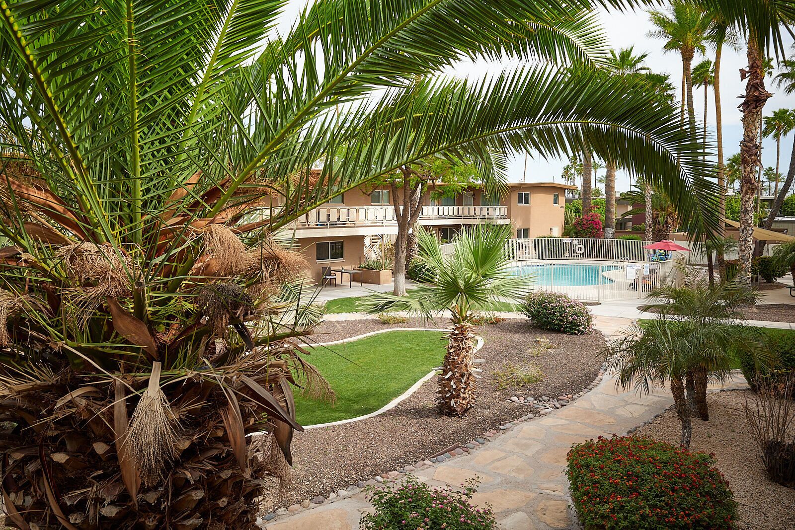 Overnattingsstedets uteområder