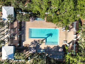 Udendørs pool, opvarmet pool