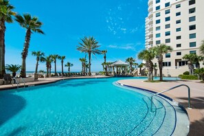 Außenpool, beheizter Pool