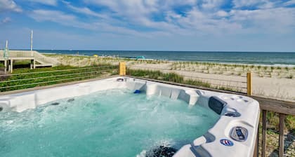 Oceanfront fully remodeled with HOT TUB & ELEVATOR. Views from every room!