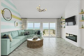 Smart-TV, Kamin, Videospiele