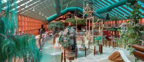 Indoor pool, outdoor pool