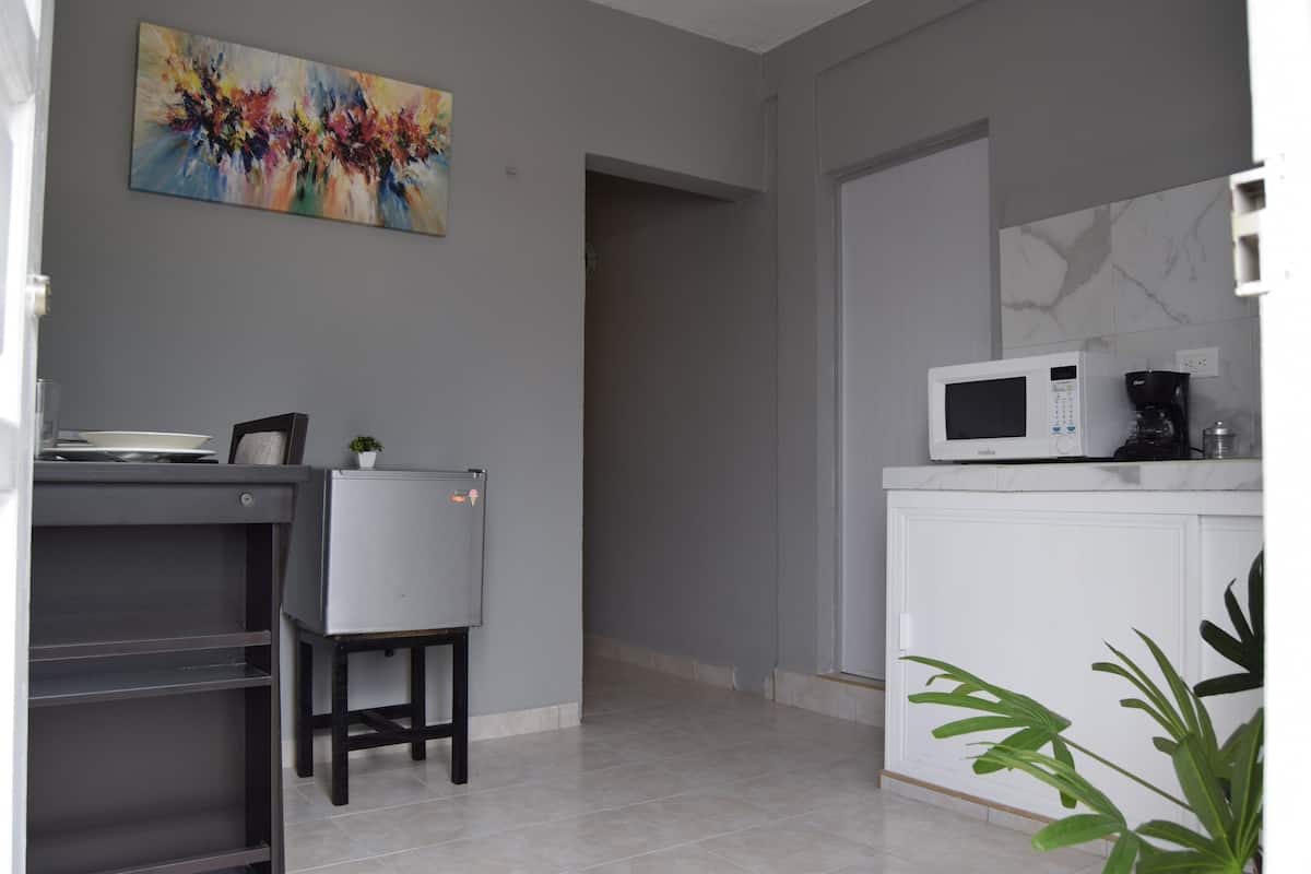 Comfort appartement, 1 tweepersoonsbed (#4) | 1 slaapkamer, luxe beddengoed, een bureau, een laptopwerkplek