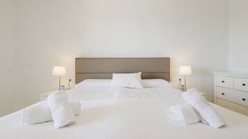 3 slaapkamers, een strijkplank/strijkijzer, wifi, beddengoed