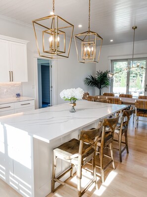 Fridge, microwave, oven, stovetop - LAST MIN OPPORTUNITY!!!  ELEGANT NEW HOME WITH POOL, WALK TO EDGARTOWN CENTER (Edgartown)