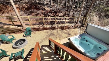 Idromassaggio all'aperto