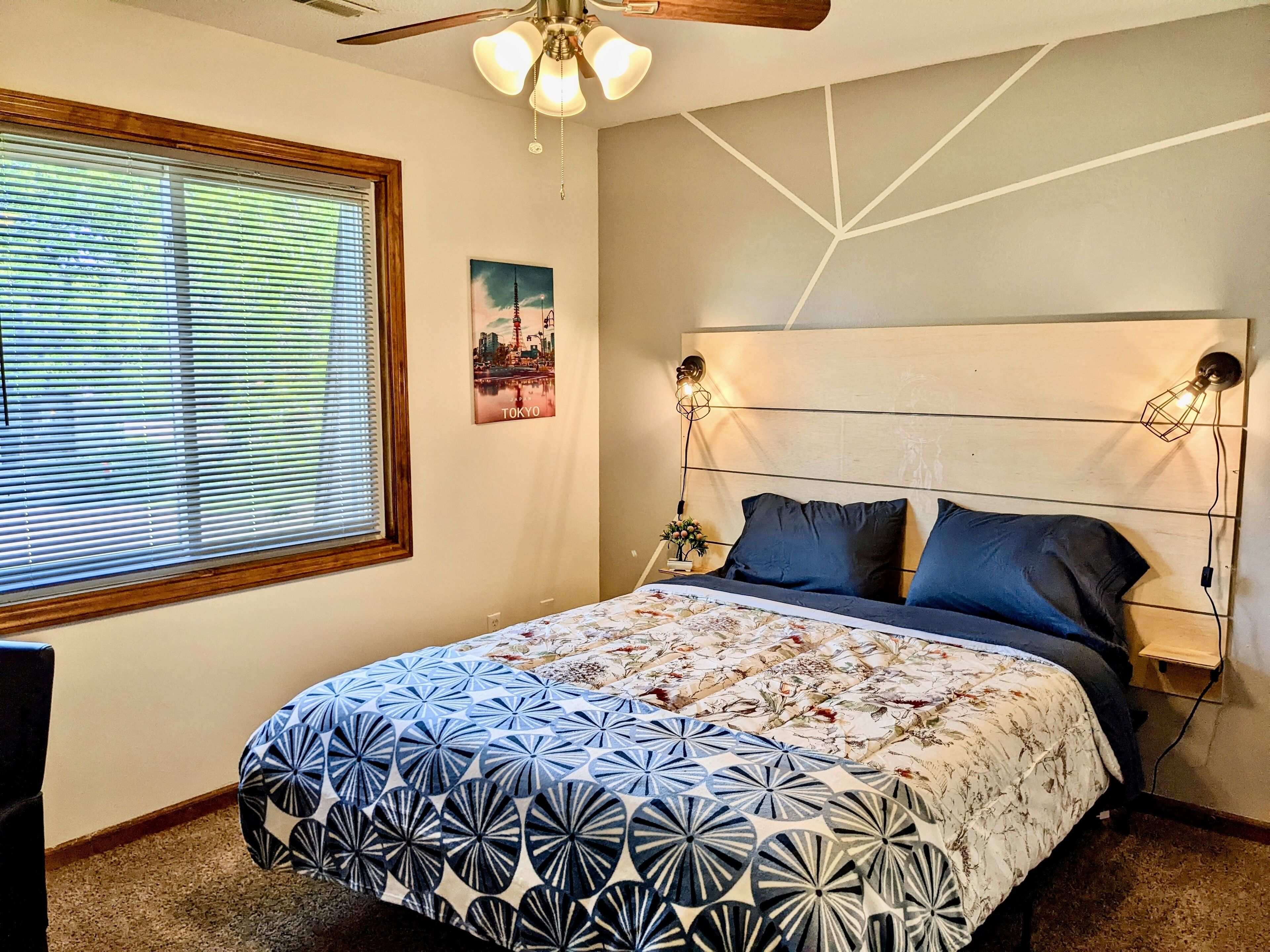 2 chambres, bureau, Wi-Fi gratuit, draps fournis