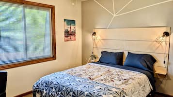 2 chambres, bureau, Wi-Fi gratuit, draps fournis