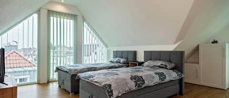 2 Schlafzimmer, kostenloses WLAN, Bettwäsche