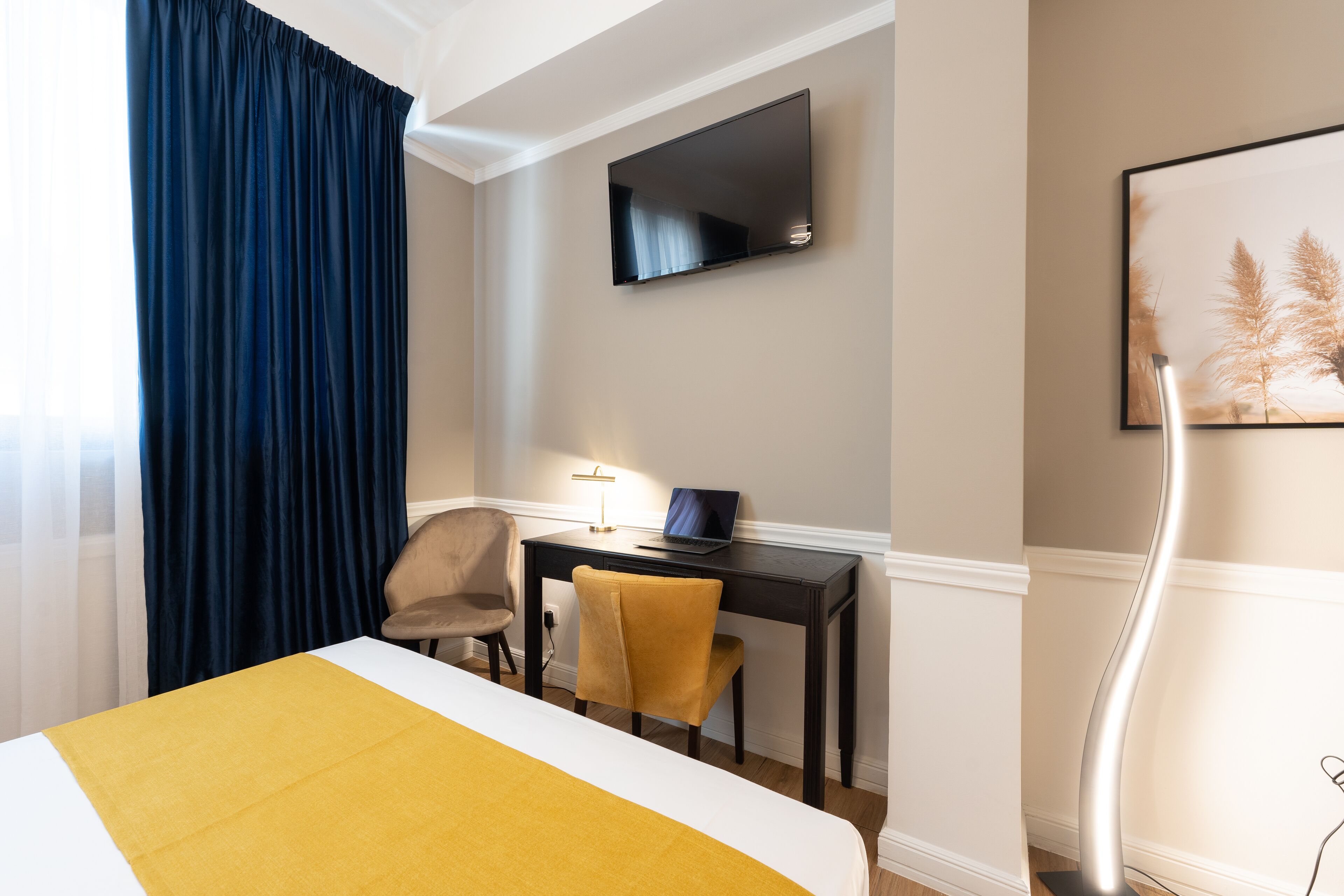 classic double room | in-room safe, desk, soundproofing, iron/ironing board