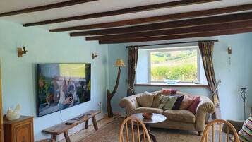 Älytelevisio, DVD-soitin, pöytäjalkapallopöytä, pöytätennispöytä