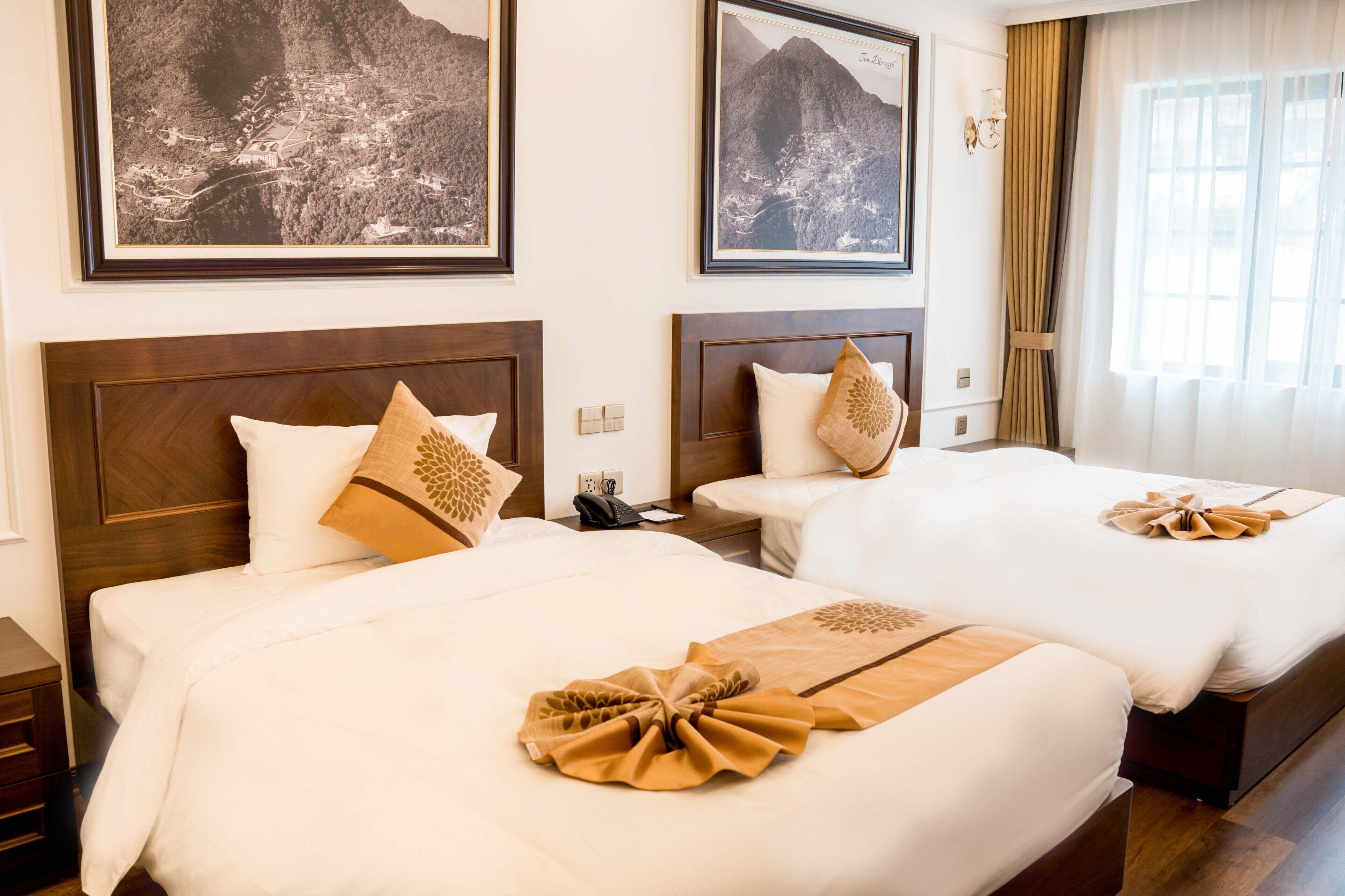 디럭스룸 | 고급 침구, 메모리폼 침대, 무료 미니바 품목, 객실 내 금고