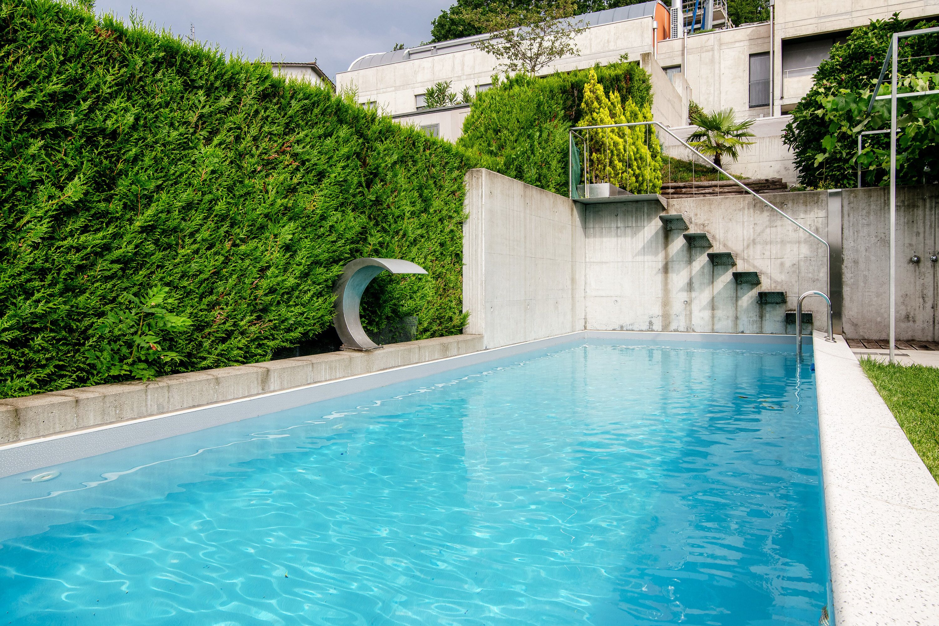 Seasonal outdoor pool
