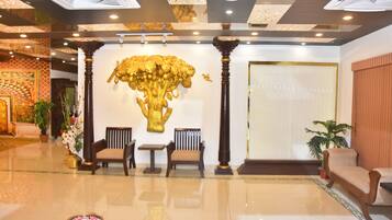 Coin salon dans le hall