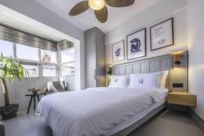 Luxury Studio Suite | Premium bedding, in-room safe, blackout curtains, iron/ironing board - Alle Alacati (Cesme)