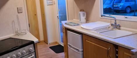 Lejlighed - flere senge | Privat køkken | Køleskab, mikrobølgeovn, ovn, kogeplade