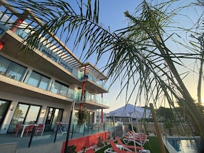 Apartamento superior, 2 quartos, terraço | Terraço/pátio