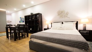 1 bedroom, iron/ironing board, Internet, bed sheets