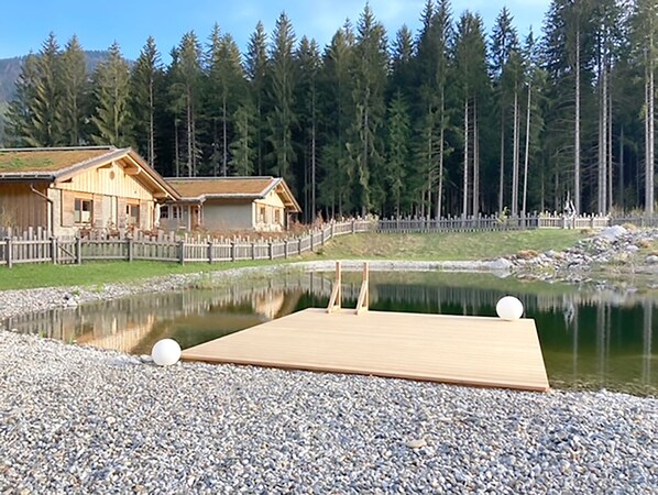 Property grounds - Ferienhaus mit Sauna am Waldrand (Kärnten)