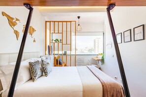 Studio, City View | Individually decorated, free WiFi, bed sheets