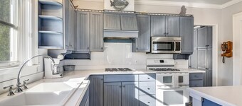 Stunning oceanfront home located on Tybee's north beach with 6 bdrms, private pool, and more!