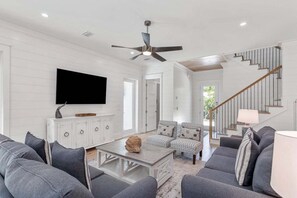 Smart TV, books, offices