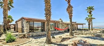 Patio & Panoramic Views: Hillside Lake Havasu Home