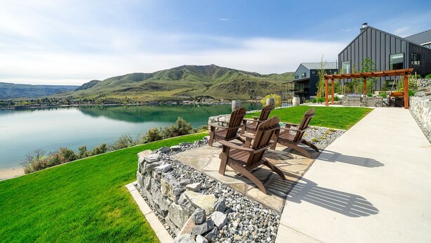 Terrace/patio - Welcome to Down Time at The Lookout at Lake Chelan (Chelan)