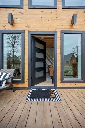 Exterior detail - 1 Bedroom LUXE A-Frame Cabin, Minutes to Broken Bow Lake! (Broken Bow)