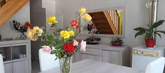 Ideal for relaxing, visiting the marshes, overlooking the pool, gardens, boating, cycling...