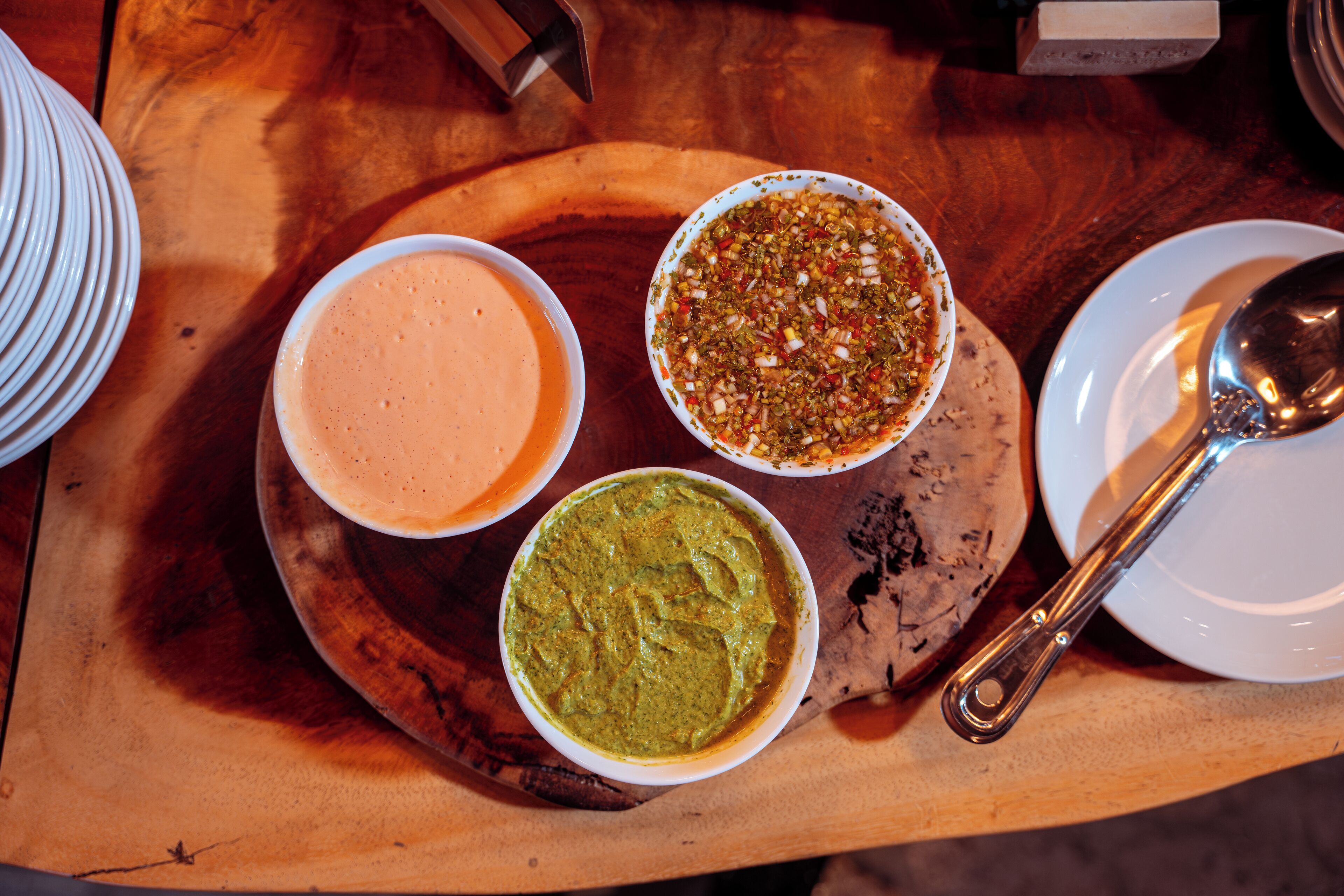 daily buffet breakfast (cop 40000 per person)