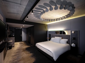 Minibar, décoration personnalisée, chambres insonorisées, Wi-Fi gratuit