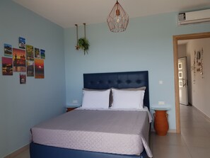 1 makuuhuone, silitysrauta/-lauta, ilmainen Wi-Fi, vuodevaatteet