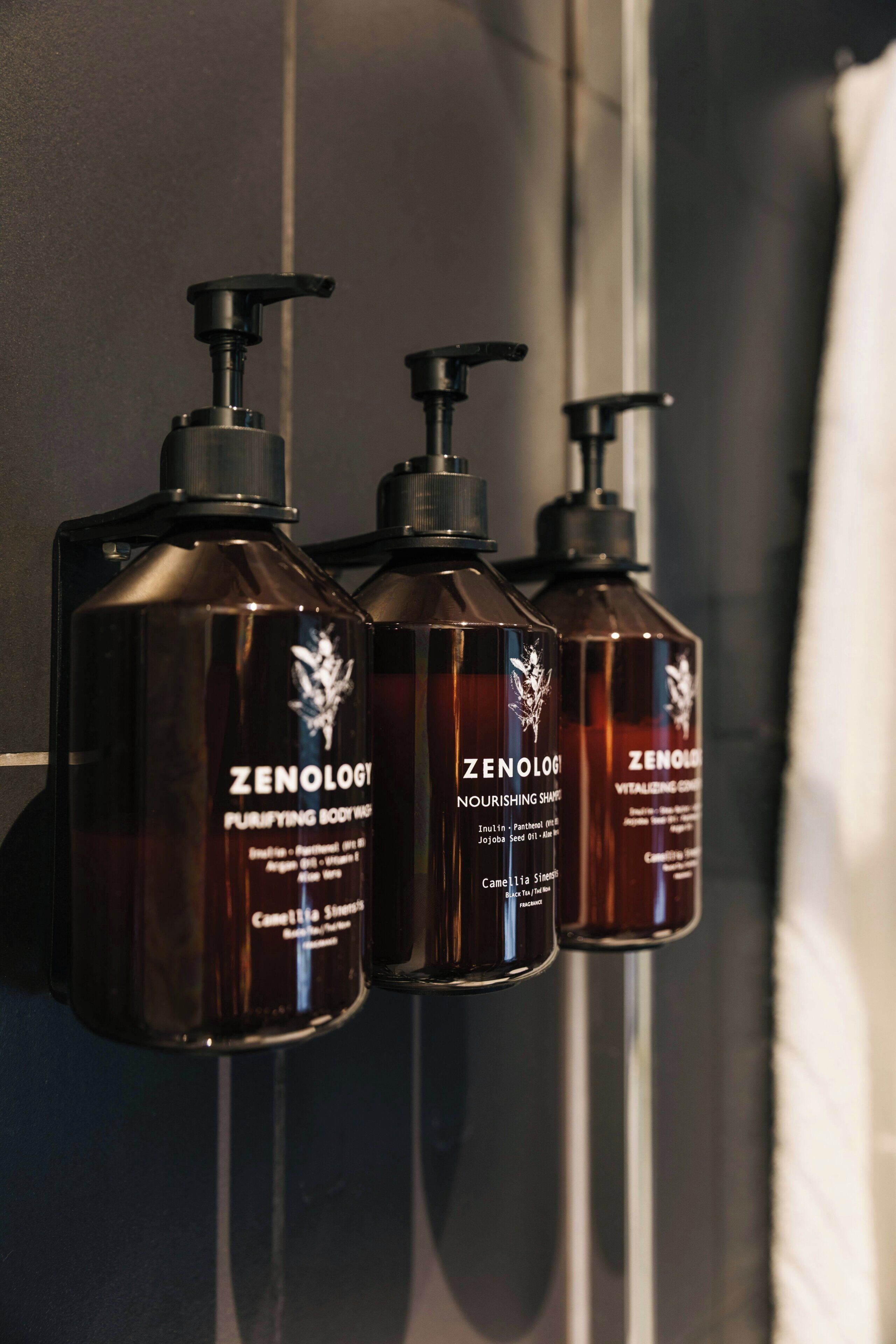 Dusche, Regendusche, Haartrockner, Handtücher