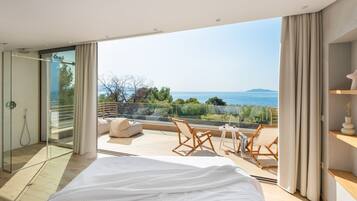 3 sovrum, värdeförvaringsskåp på rummet och strykjärn/strykbräda