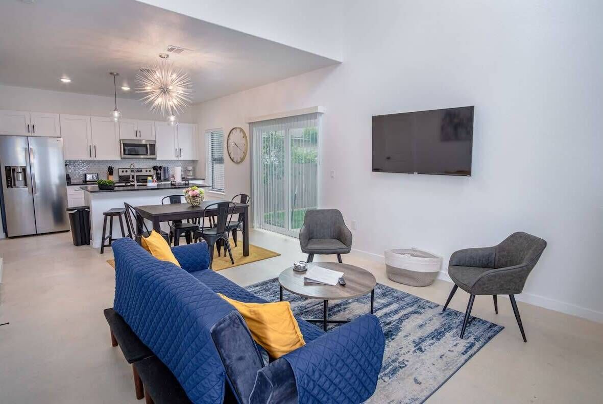 Elevate Your Stay at 3BR/2.5BA Downtown Gem!