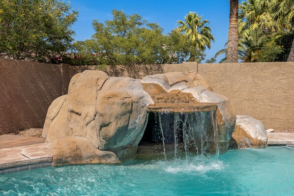 Alberca al aire libre 