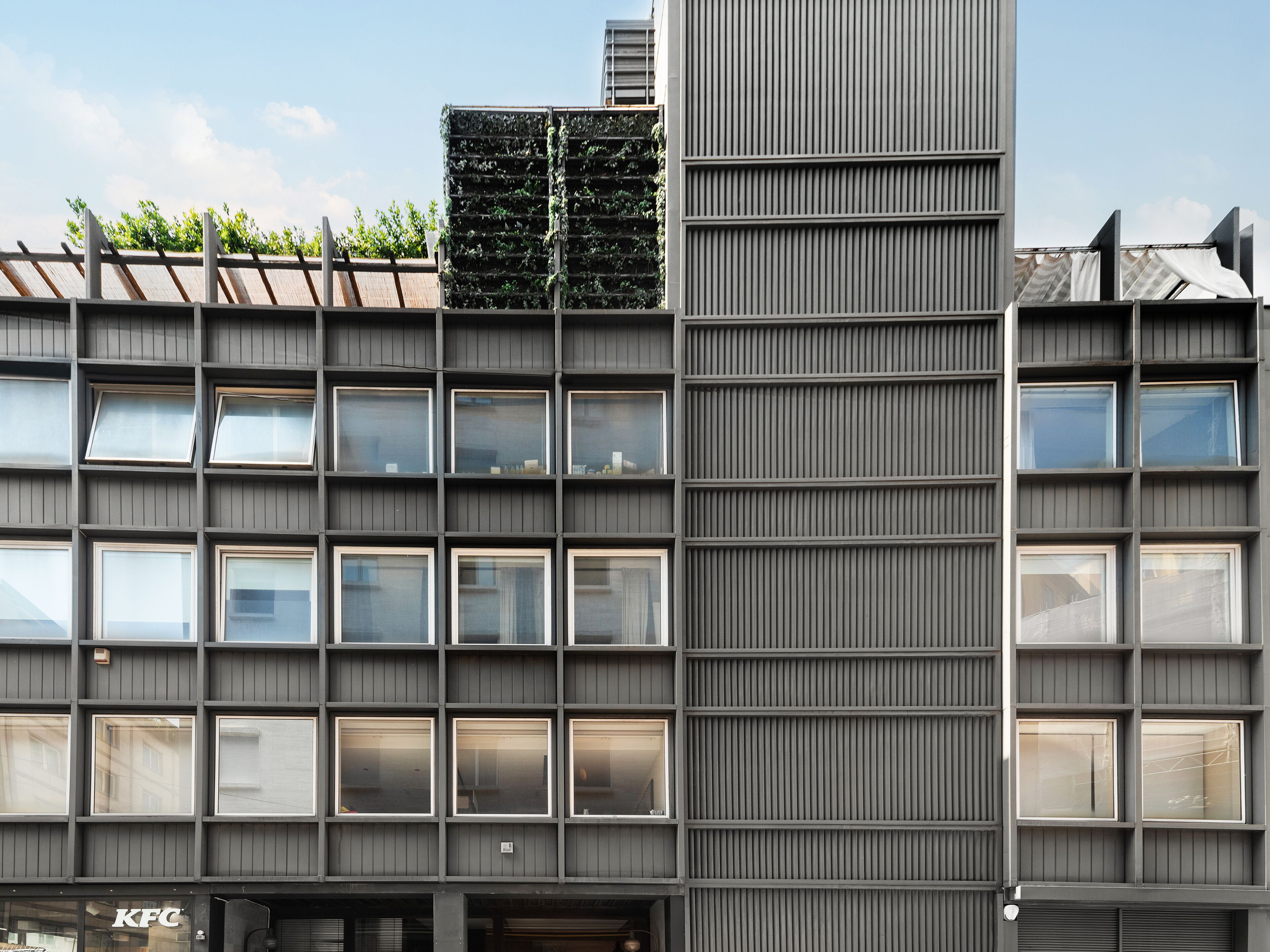 Fassade der Unterkunft