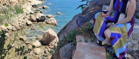 Am Strand, Liegestühle