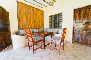 Classic Single Room, 1 Double Bed, Pool View | Terrace/patio - GK Palm Resort Watamu (Watamu)