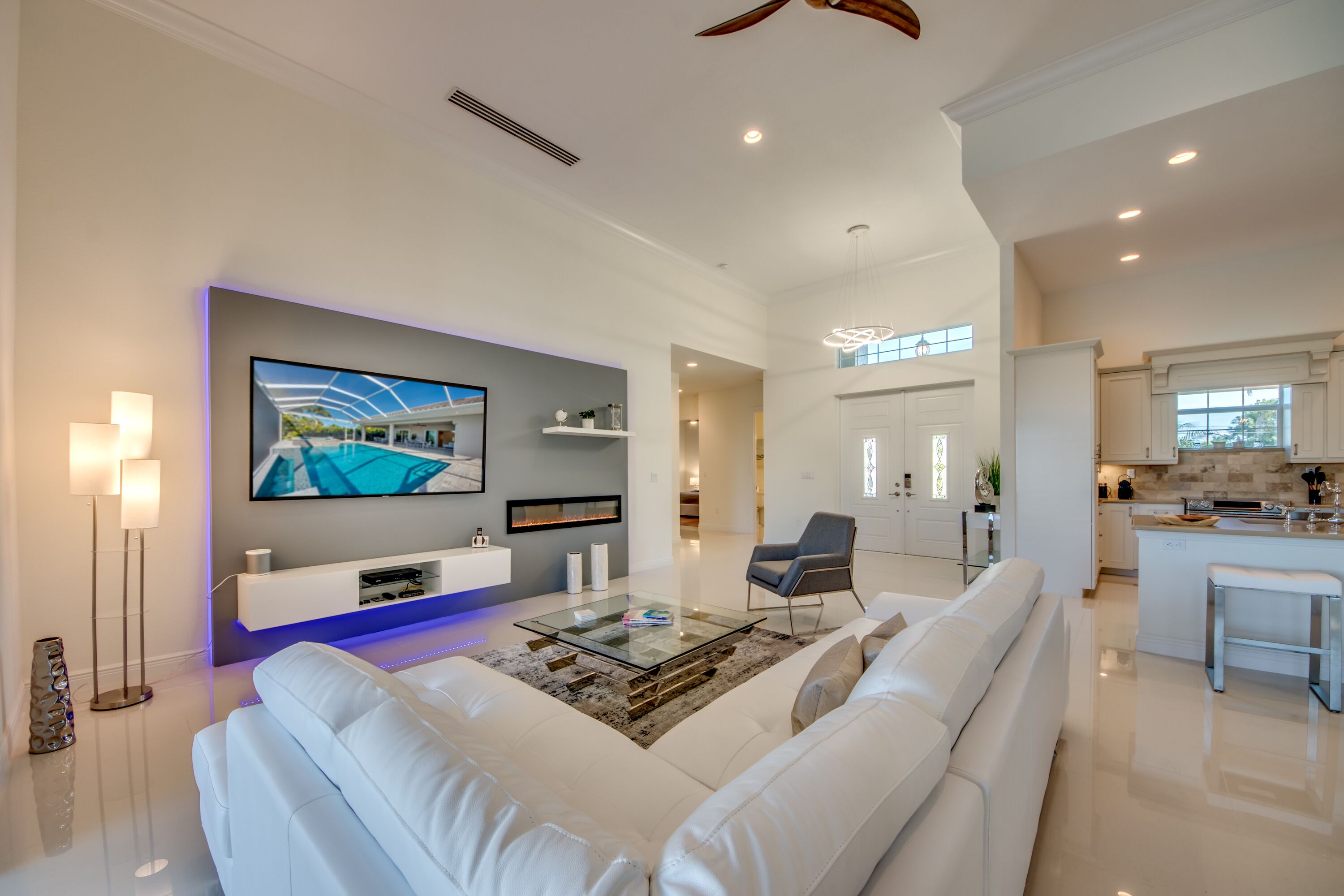Smart TV y estéreo 